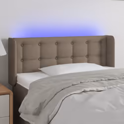 VidaXL 3123648 tête de lit et pied de lit Taupe