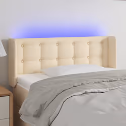 VidaXL 3123657 tête de lit et pied de lit Crème