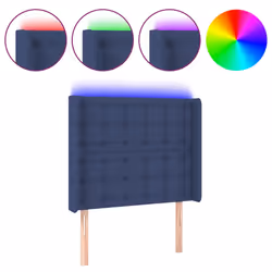VidaXL 3123658, Bleu, Polyester, Bois, 930 mm, 78 cm, 88 cm, 160 mm