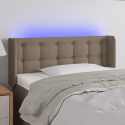 VidaXL 3123664 tête de lit et pied de lit Taupe