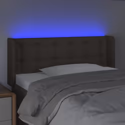 VidaXL 3123664 tête de lit et pied de lit Taupe - Vue supplémentaire 4