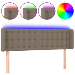 VidaXL 3123672 tête de lit et pied de lit Taupe