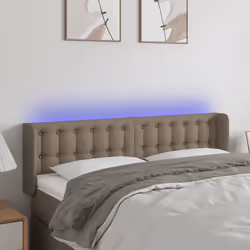 VidaXL 3123672 tête de lit et pied de lit Taupe