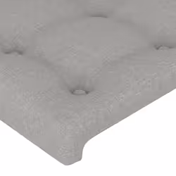 VidaXL 3123676 tête de lit et pied de lit Gris clair - Vue supplémentaire 5
