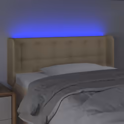 VidaXL 3123681 tête de lit et pied de lit Crème - Vue supplémentaire 4