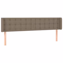 VidaXL 3123688 tête de lit et pied de lit Taupe