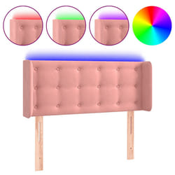 VidaXL 3123705 tête de lit et pied de lit Rose