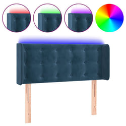 VidaXL 3123710 tête de lit et pied de lit Bleu foncé