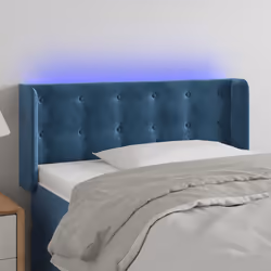 VidaXL 3123710 tête de lit et pied de lit Bleu foncé