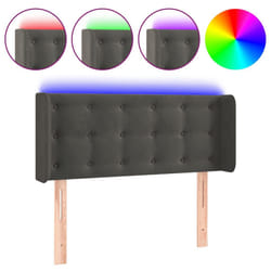 VidaXL 3123713 tête de lit et pied de lit Gris foncé