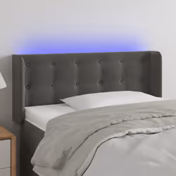 VidaXL 3123713 tête de lit et pied de lit Gris foncé