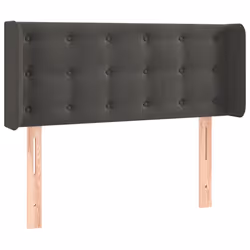 VidaXL 3123713 tête de lit et pied de lit Gris foncé