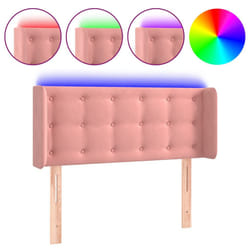 VidaXL 3123717 tête de lit et pied de lit Rose