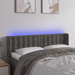 VidaXL 3123719 tête de lit et pied de lit Gris foncé