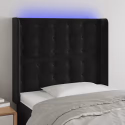 VidaXL 3123720 tête de lit et pied de lit Noir