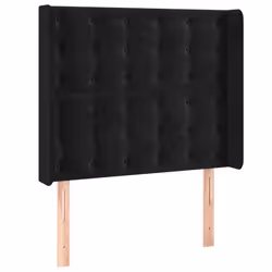VidaXL 3123720 tête de lit et pied de lit Noir