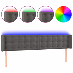 VidaXL 3123725, Gris foncé, Polyester, Bois, 1630 mm, 78 cm, 88 cm, 160 mm