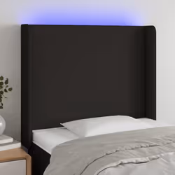 VidaXL 3123744 tête de lit et pied de lit Noir