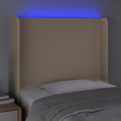 VidaXL 3123747 tête de lit et pied de lit Crème - Vue supplémentaire 4