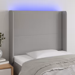 VidaXL 3123750 tête de lit et pied de lit Gris clair