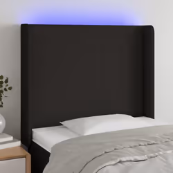 VidaXL 3123752 tête de lit et pied de lit Noir
