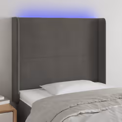 VidaXL 3123799 tête de lit et pied de lit Gris foncé
