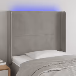 VidaXL 3123810 tête de lit et pied de lit Gris clair