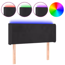 VidaXL 3123818, Noir, Polyester, Bois, 1470 mm, 118 cm, 128 cm, 160 mm