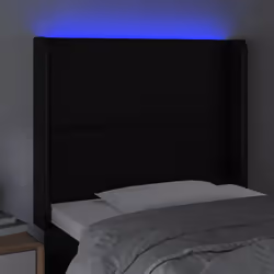 VidaXL 3123840 tête de lit et pied de lit Noir - Vue supplémentaire 4