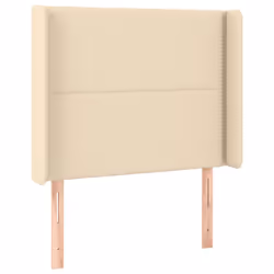 VidaXL 3123887 tête de lit et pied de lit Crème