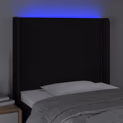 VidaXL 3123892 tête de lit et pied de lit Noir - Vue supplémentaire 4
