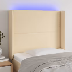 VidaXL 3123903 tête de lit et pied de lit Crème