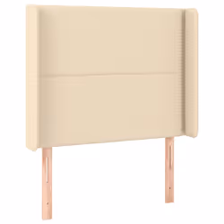VidaXL 3123911 tête de lit et pied de lit Crème