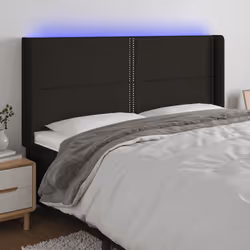 VidaXL 3123924 tête de lit et pied de lit Noir