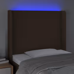 VidaXL 3123933 tête de lit et pied de lit Marron foncé - Vue supplémentaire 4