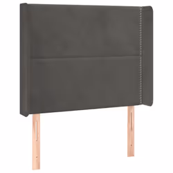 VidaXL 3123939 tête de lit et pied de lit Gris foncé