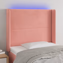 VidaXL 3123967 tête de lit et pied de lit Rose
