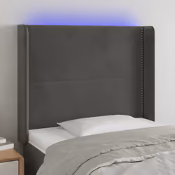 VidaXL 3123969 tête de lit et pied de lit Gris foncé