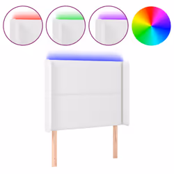 VidaXL 3123981, Blanc, Coton, Polyester, Polyvinyl chloride (PVC), 830 mm, 118 cm, 128 cm, 160 mm