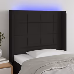 VidaXL 3124024 tête de lit et pied de lit Noir