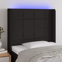 VidaXL 3124048 tête de lit et pied de lit Noir
