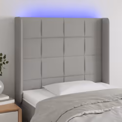 VidaXL 3124070 tête de lit et pied de lit Gris clair