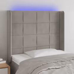 VidaXL 3124078 tête de lit et pied de lit Gris clair