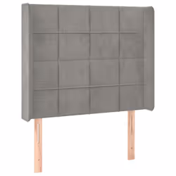 VidaXL 3124078 tête de lit et pied de lit Gris clair