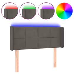 VidaXL 3124097, Gris foncé, Polyester, Bois, 1470 mm, 118 cm, 128 cm, 160 mm