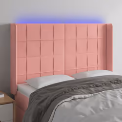 VidaXL 3124107 tête de lit et pied de lit Rose