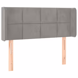 VidaXL 3124108 tête de lit et pied de lit Gris clair