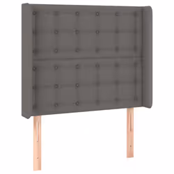 VidaXL 3124124 tête de lit et pied de lit Gris