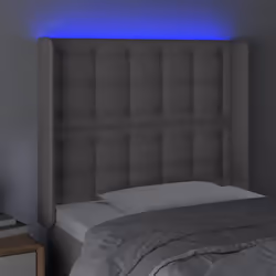 VidaXL 3124124 tête de lit et pied de lit Gris - Vue supplémentaire 4
