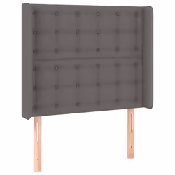 VidaXL 3124148 tête de lit et pied de lit Gris